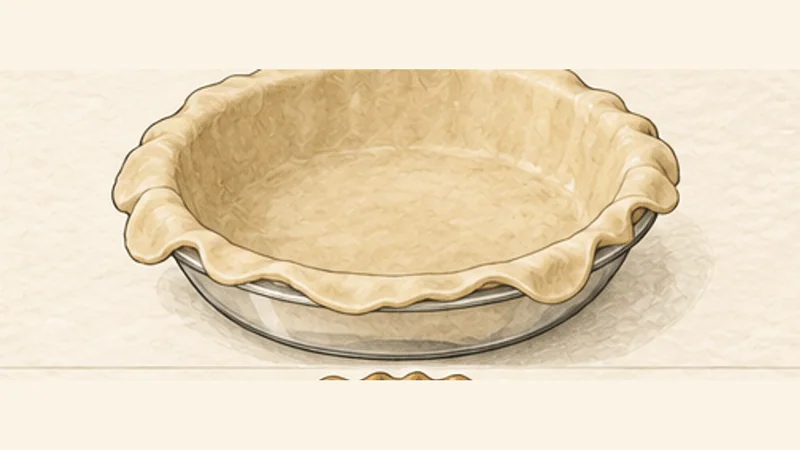 Apple Pie, step 7: Roll and line the base.
