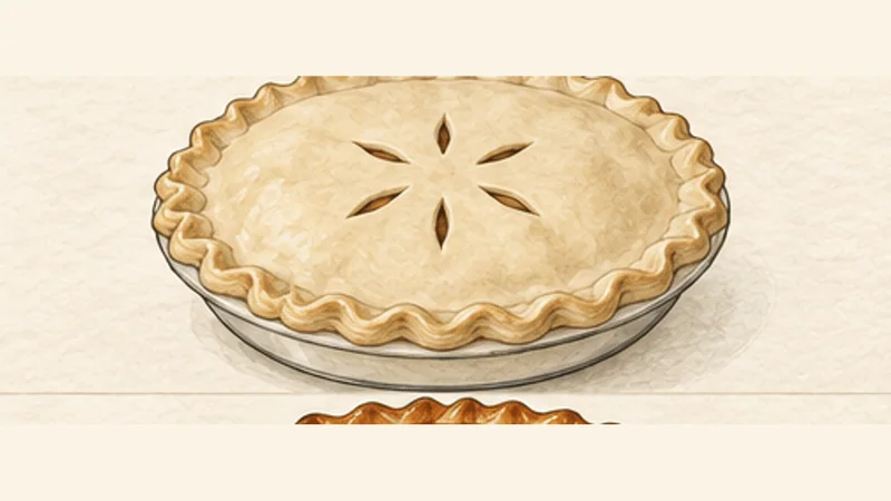 Apple Pie, step 11: Chill the assembled pie.