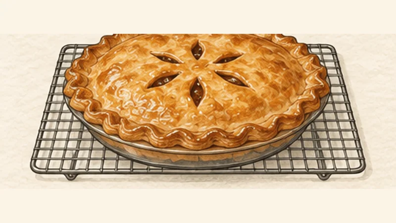 Apple Pie, step 14: Cool until the filling sets.