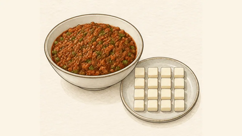 Arancini Siciliani, step 2: Prepare the filling.