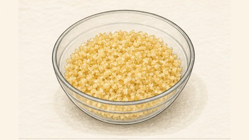Baked Mac and Cheese, step 2: Mix the crumb topping.