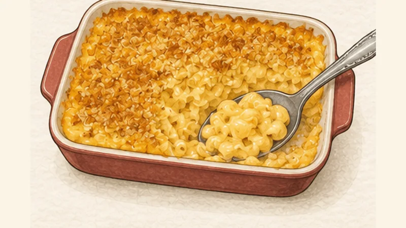 Baked Mac and Cheese, step 8: Rest before serving.