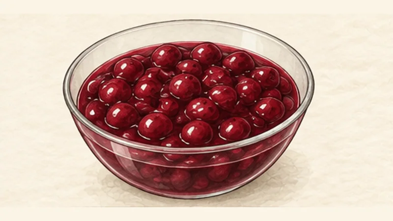 Schwarzwälder Kirschtorte, step 3: Cook the cherry filling.