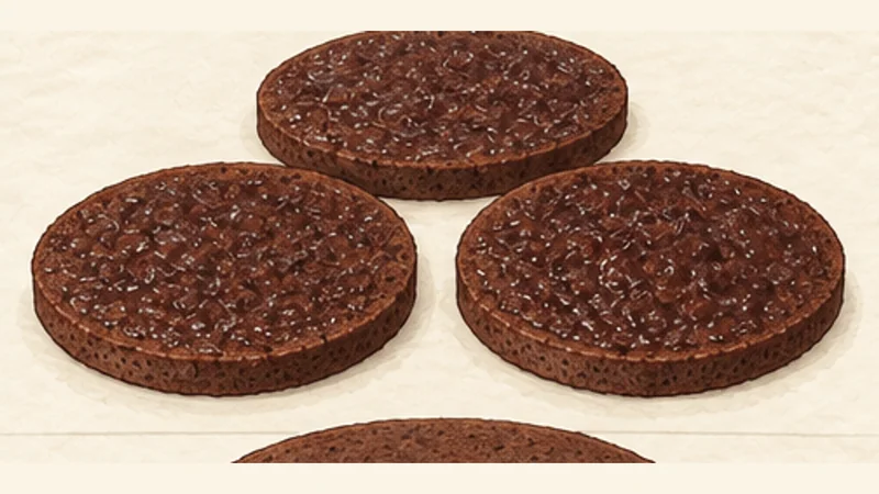 Schwarzwälder Kirschtorte, step 5: Brush with Kirsch.