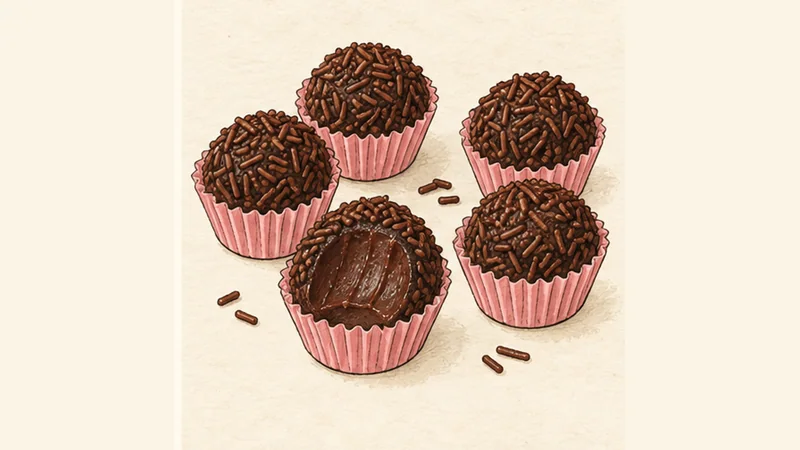 Brigadeiro, step 6: Serve chilled or cool.