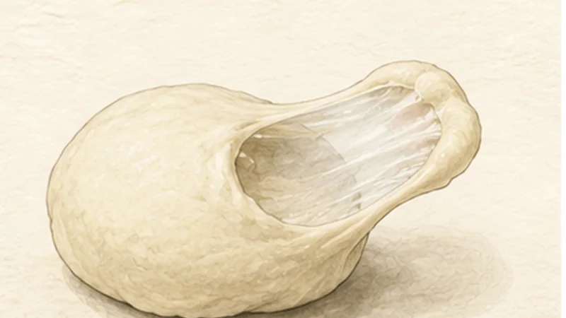 Stovetop Butter Naan, step 3: Knead until elastic.