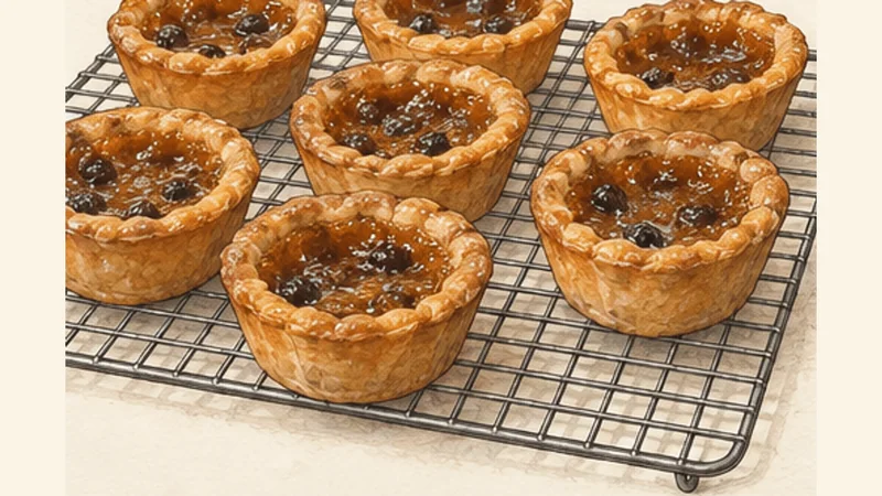 Ontario Butter Tarts, step 7: Release and cool.