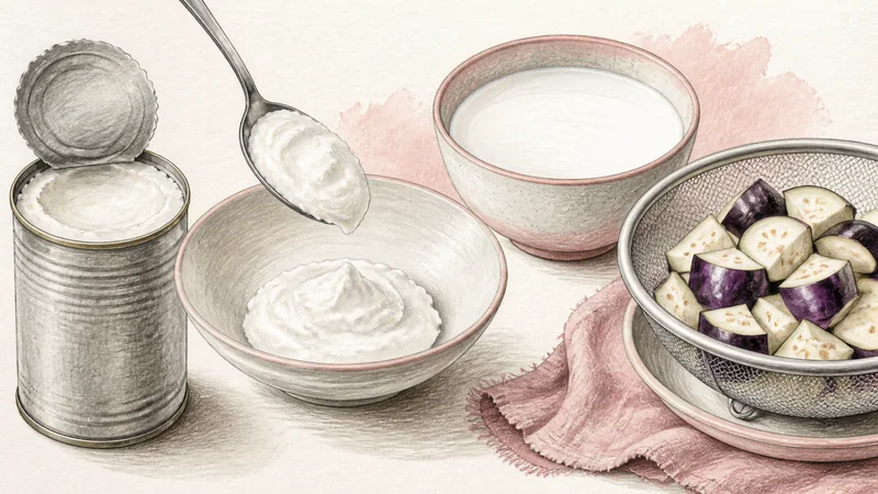 Thai Green Chicken Curry, step 1: Separate coconut cream.