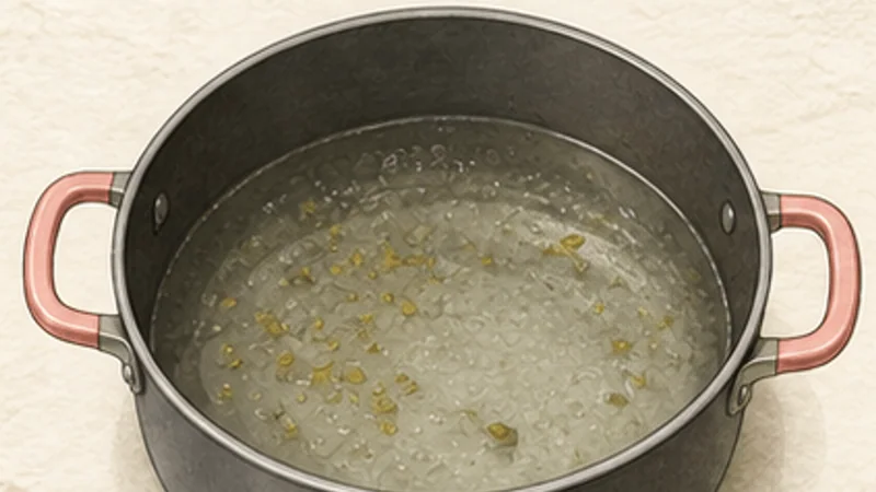 Gulab Jamun, step 1: Cook a light sugar syrup.