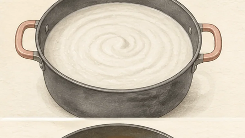 Idli Sambar, step 2: Grind and combine the batter.