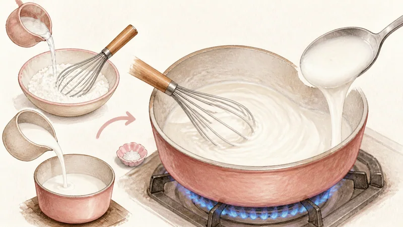 Mango Sticky Rice, step 6: Cook the thick coconut topping.