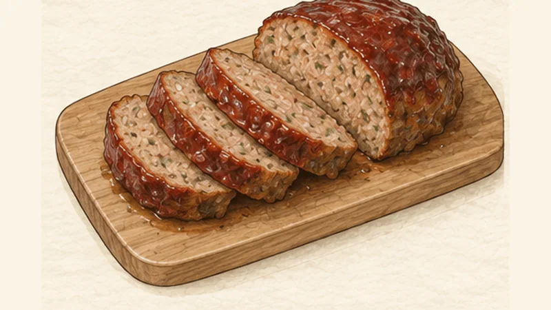 Classic Meatloaf, step 8: Slice and serve.