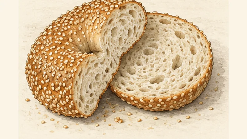 Montréal-Style Sesame Bagels, step 9: Cool and serve.