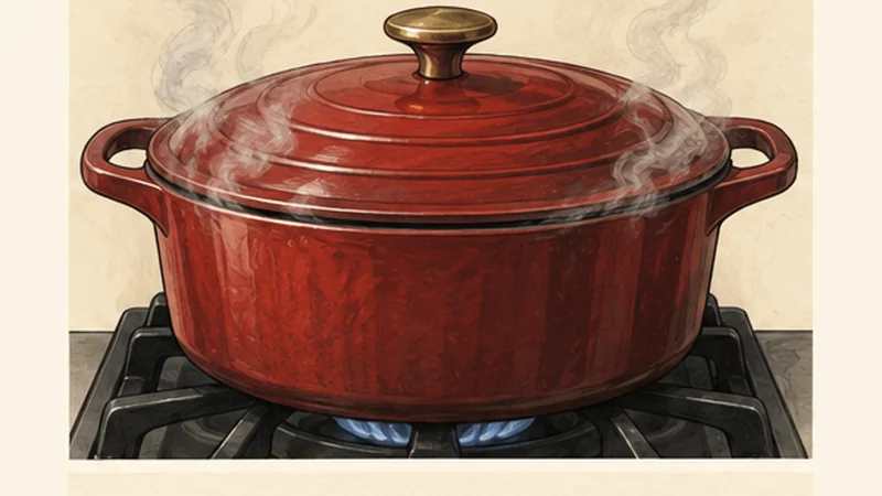 Nigerian Jollof Rice, step 5: Steam until tender.