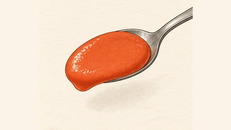 Salmorejo Cordobés, step 4: Emulsify with olive oil.