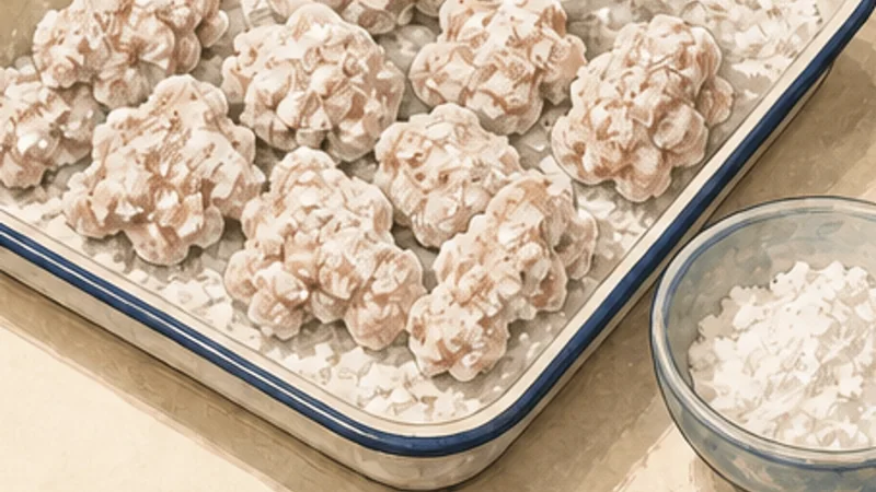 Taiwanese Popcorn Chicken, step 3: Rest and reinforce the crust.