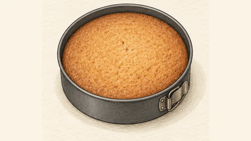 Tarta de Santiago, step 4: Bake until set but still moist.