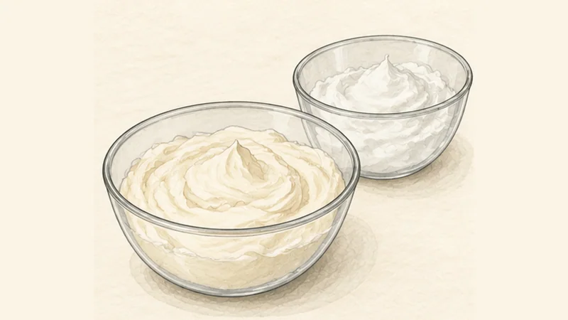 Tiramisù, step 3: Make the mascarpone cream.