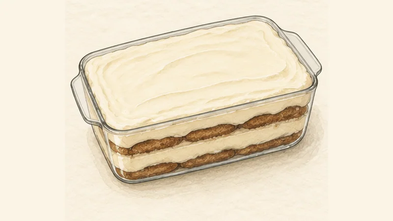 Tiramisù, step 5: Layer the tiramisù.