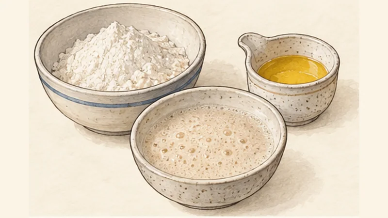 Newfoundland Toutons, step 1: Wake the yeast.
